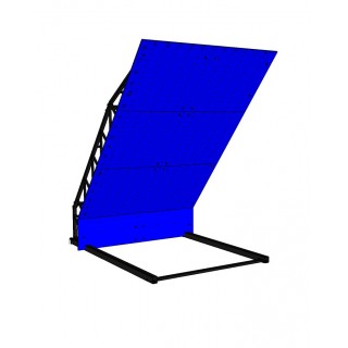Frame + panels of Freestanding Moonboard DIY